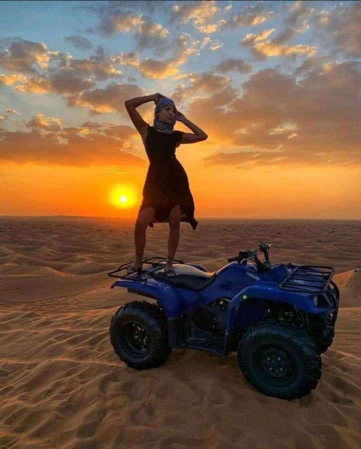 Marrakech: Agafay Desert Quad Biking with Dinner & Show - The ride from Marrakech to the camp