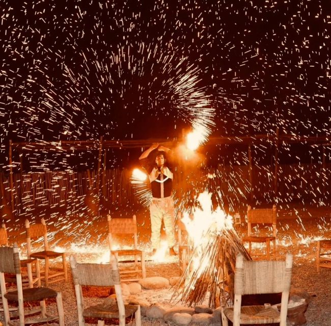 Marrakech: Agafay Desert Quad, Camel Ride & Dinner Show - Guides, language, and group feel