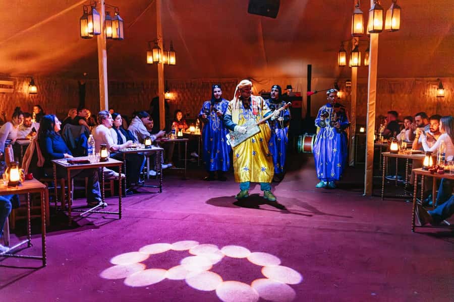 Marrakech: Agafay Desert Retreat, Tent, Dinner, Show & Pool - Sunrise and breakfast make the overnight stay worthwhile