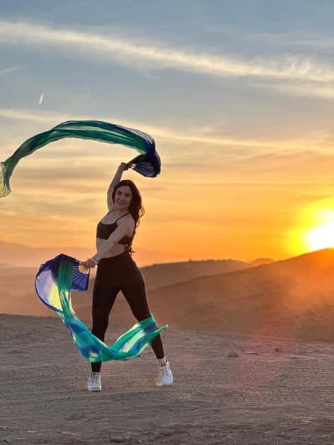 Marrakech: Agafay Desert Sunset, Camel Ride, Dinner and Show - A Moroccan dinner under the stars