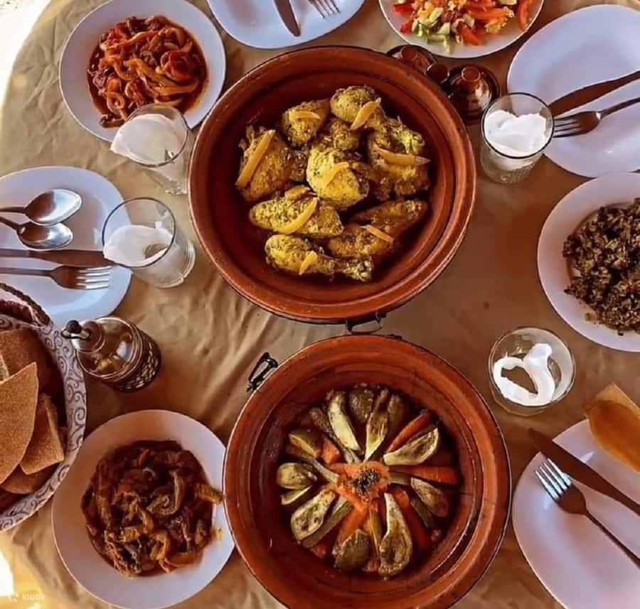 Marrakech: Agafay Dinner Show with Quad/Camel Ride and Pool - Pickup from Marrakech and the ride to camp