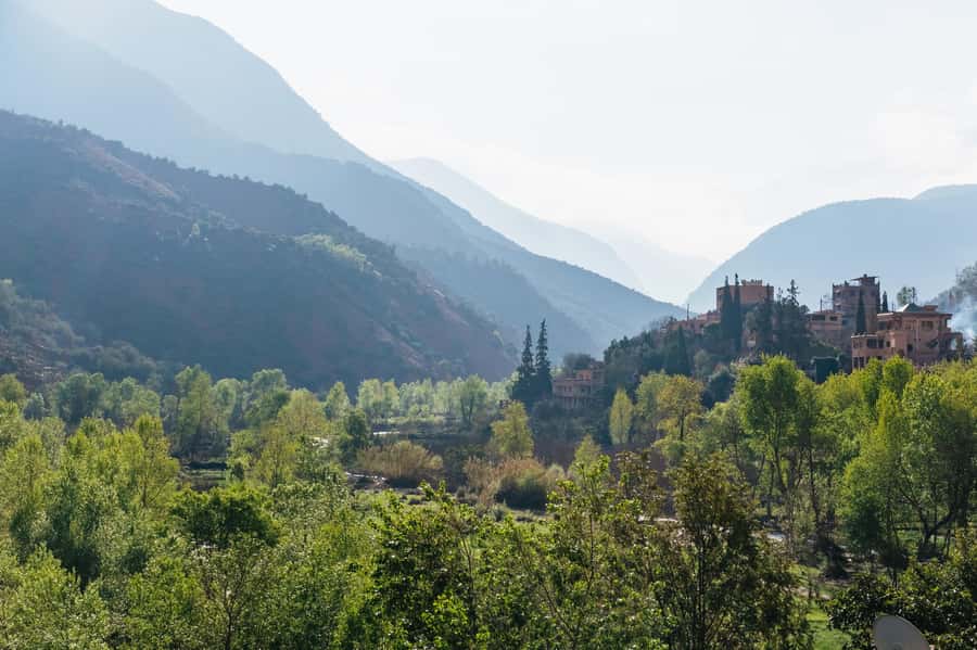 Marrakech: Atlas Mountains and 5 Valleys Day Tour with Lunch - Leaving Marrakech for the Ourika Valley