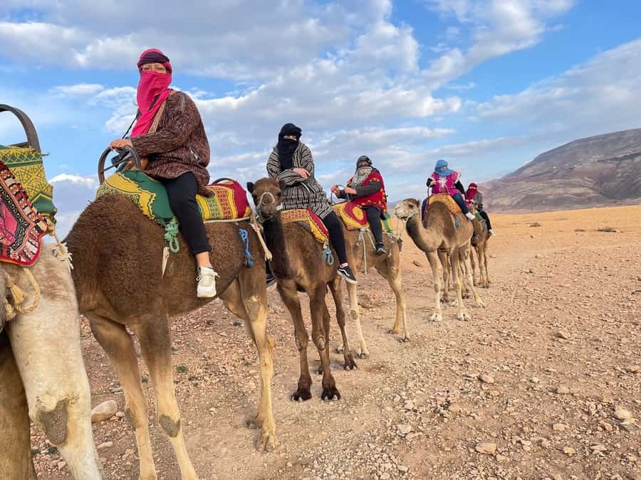 Marrakech: Atlas Mountains, Camel Ride, Waterfalls, & Lunch - Lala Takerkoust and the first camel ride