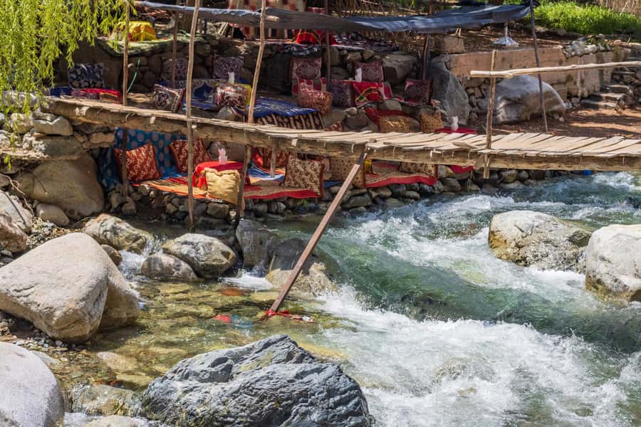 Marrakech: Atlas Mountains & Ourika Waterfalls, Lunch+Guide - Berber villages and everyday mountain life