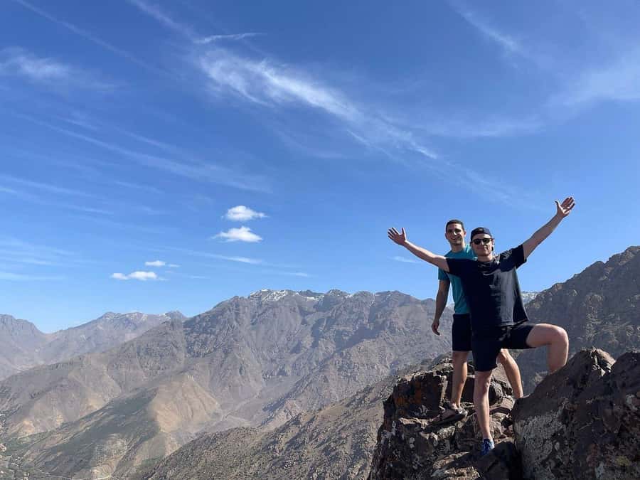 Marrakech: Atlas Mountains Summit Day Trek 2700m - Pine forest and Tizi NTamatert: the best part of the climb