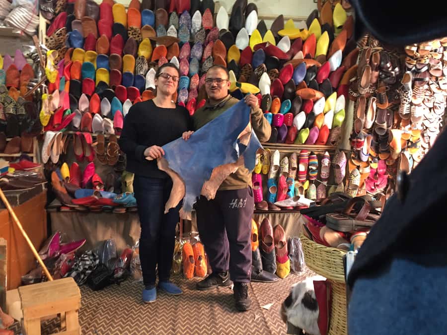 Marrakech: Babouch Making Workshop in the Medina - From Jamaa el Fna to a working leather studio
