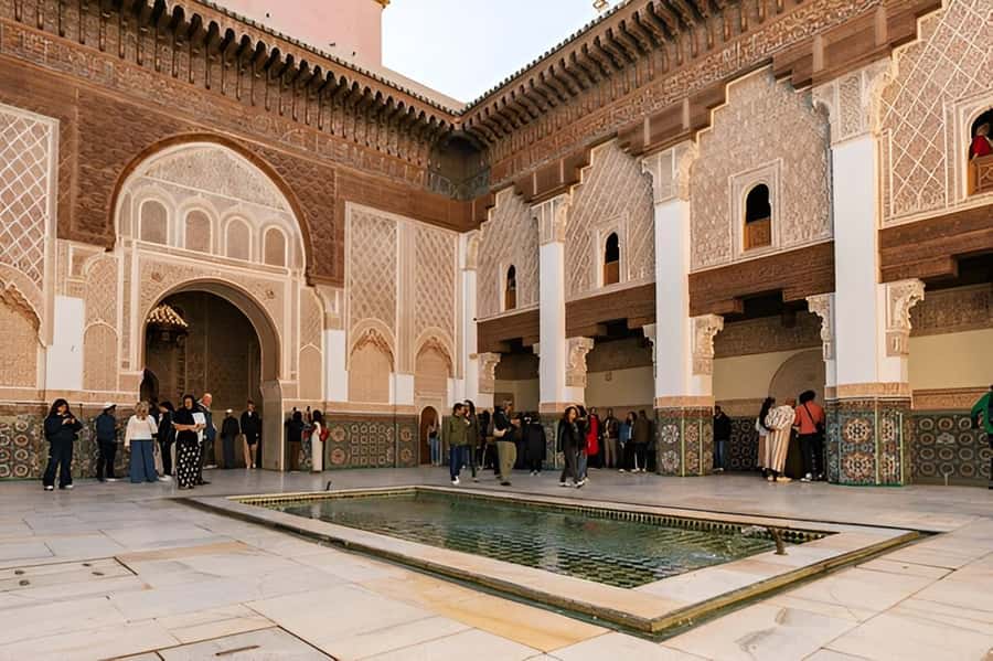 Marrakech: Bahia Palace, Ben Youssef Medersa, & Souks Tour - A short look at the Mellah