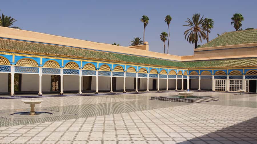 Marrakech: Bahia Palace, Saadian Tombs, & Koutoubia Mosque - Bahia Palace, a lesson in Moroccan decoration