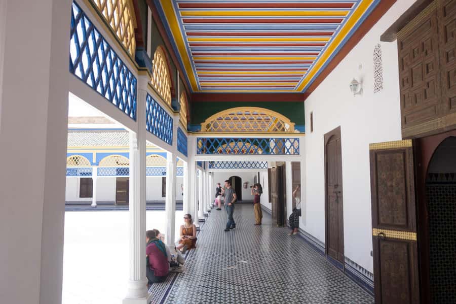 Marrakech: Bahia Palace, Saadian Tombs, Souk and Medina Tour - Bahia Palace, the tour’s visual centerpiece