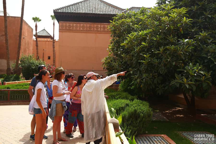 Marrakech: Bahia Palace, Saadian Tombs, Souk and Medina Tour - The Medina and Jemaa el-Fna finish