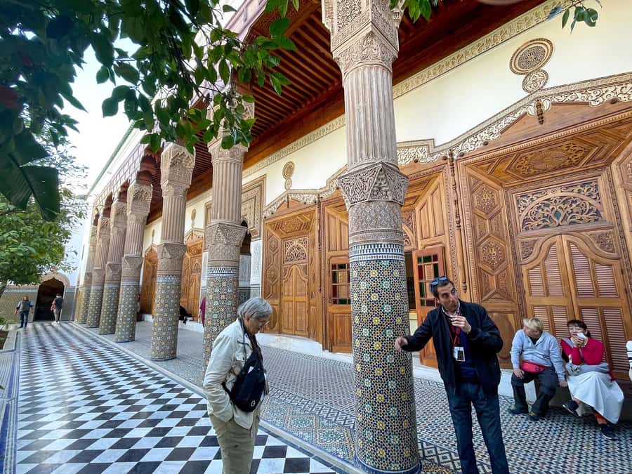 Marrakech: Ben Youssef Medersa, Le Jardin Secret & Souk Tour - Koutoubia Mosque provides a final landmark