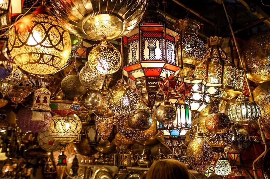 Marrakech: Ben Youssef, Secret Garden, & Souks Walking Tour - Souk Semmarine brings the craft scene into focus
