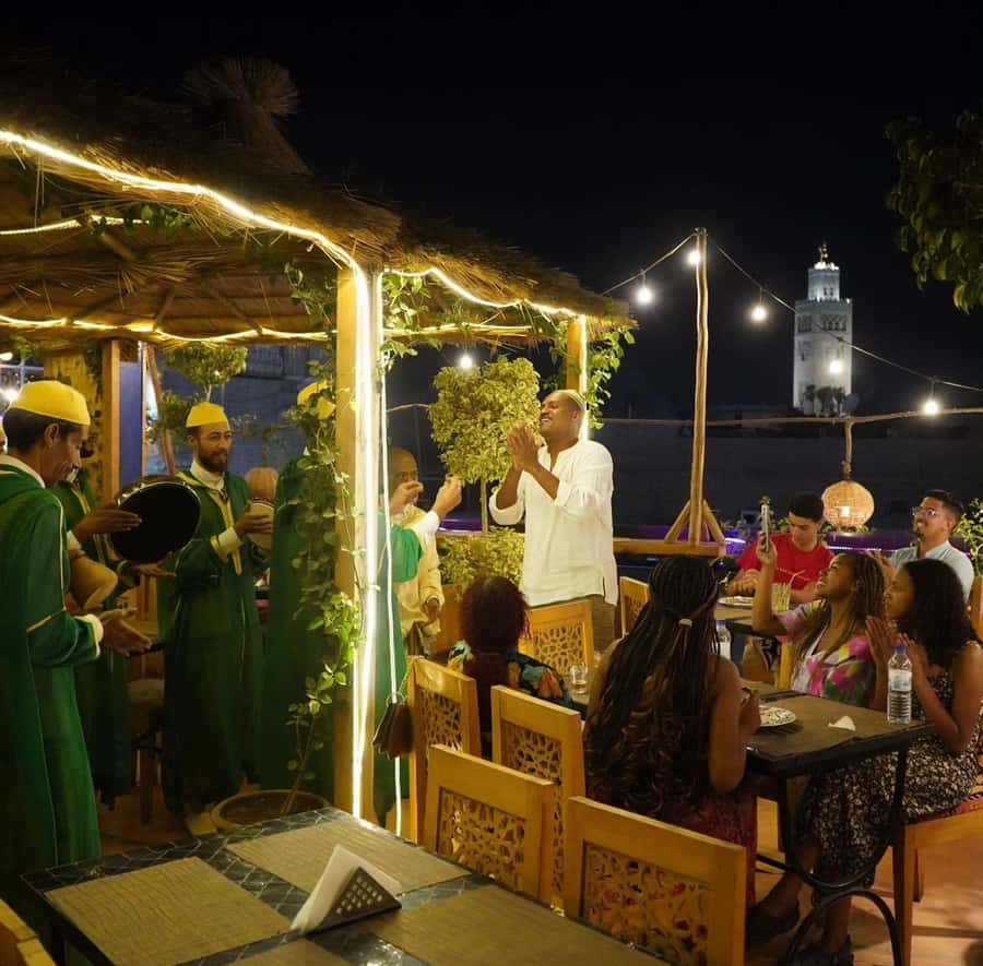 Marrakech: Blissful Spa Escape & Romantic Candlelight Dinner - The pause for mint tea and cake