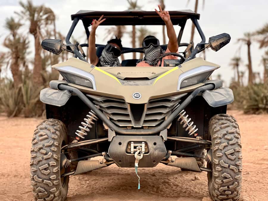 Marrakech: Buggy Adventure & Horse Riding in the Palm Grove - A Palm Grove outing with two very different moods