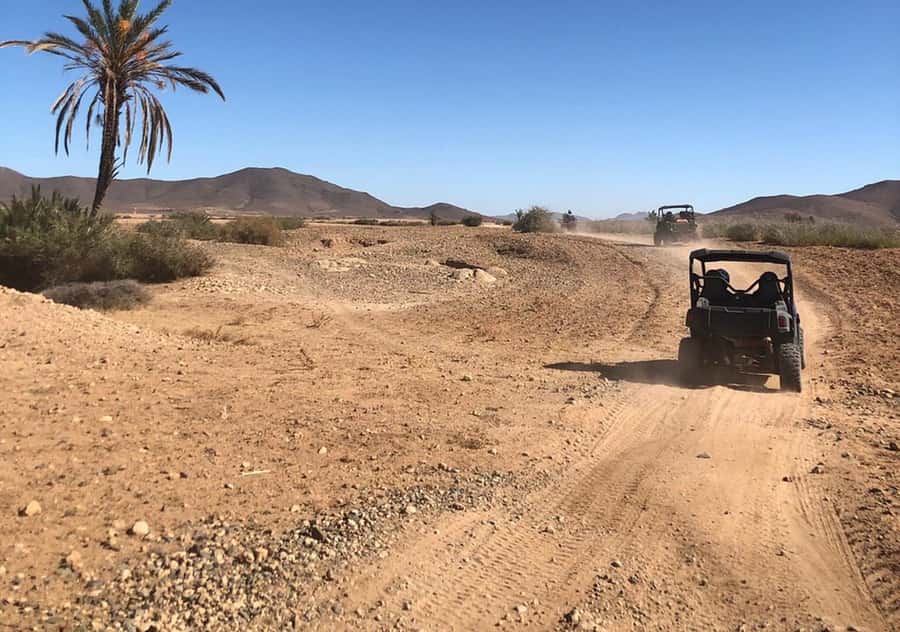 Marrakech: Buggy Experience at Palmeraie with Hotel Pickup - Getting a safety briefing before the buggy ride