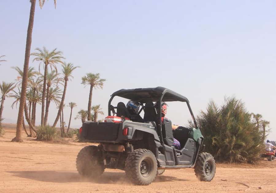 Marrakech: Buggy Experience at Palmeraie with Hotel Pickup - Pausing for mint tea at a traditional villa