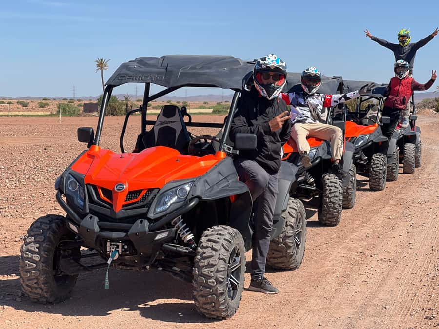 Marrakech Buggy Palmerie and Desert - From Marrakech hotel to Palmeraie trail