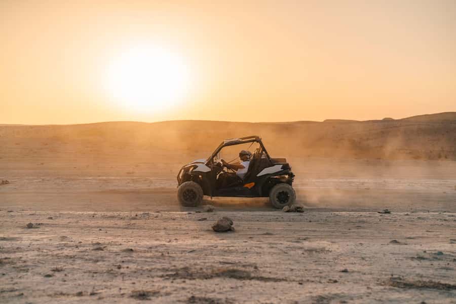 Marrakech : Buggy ride & desert tours in Agafay Desert - The photo stop with Atlas Mountain views