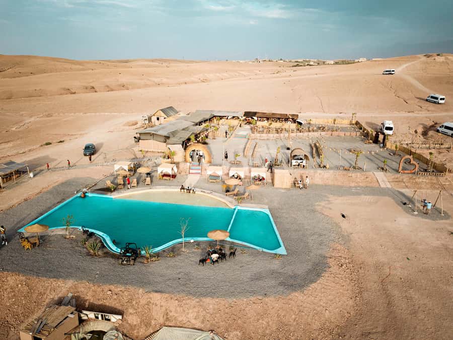 Marrakech: Camel Ride, Dinner, Pool, and Fire Show in Agafay - Practical tips for a smoother evening