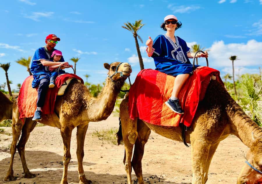 Marrakech: Camel Ride in the Oasis Palmeraie - One hour among palms and orange trees