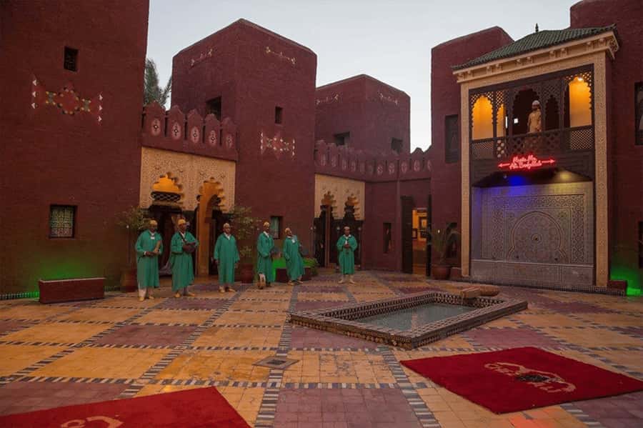 Marrakech: Chez Ali Fantasia Folklore Show & Moroccan Dinner - Pickup details that can save you trouble