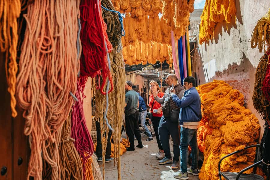Marrakech: Colorful Medina Souks Guided Walking Tour - Rahba Kedima and the Medina’s working trades