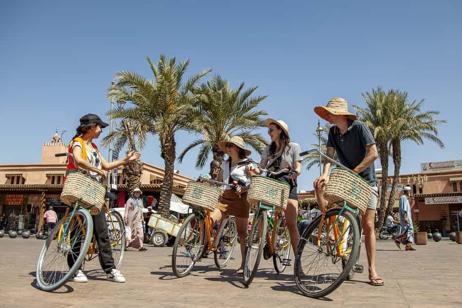 Marrakech: Cultural Bicycle Tour with Pastry and Tea - Sidi Bel Abbas and the first look at local Marrakech