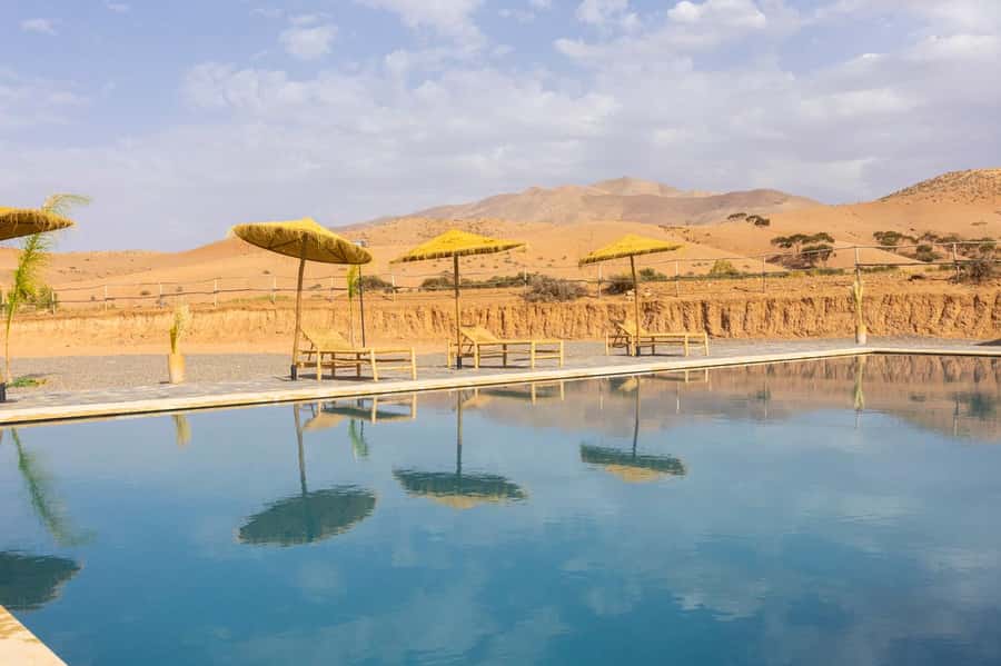 Marrakech: Day Pass in The Desert, swimming pool and lunch - The ride back to Marrakech