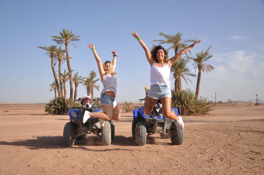 Marrakech: Desert and Palm Grove Quad Tour with Tea - Key points to know before booking