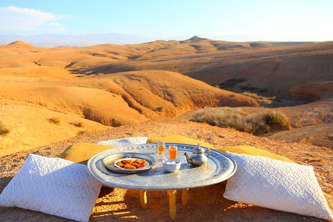 Marrakech Desert Quad and Camel ride, Lunch, and Poolside - Key points at a glance