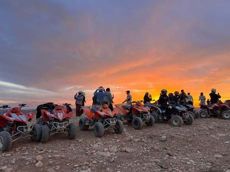 Marrakech: Desert Quad Bike Tour with Tea & Optional Dinner - Final verdict: choose the sunset dinner if you have one free evening