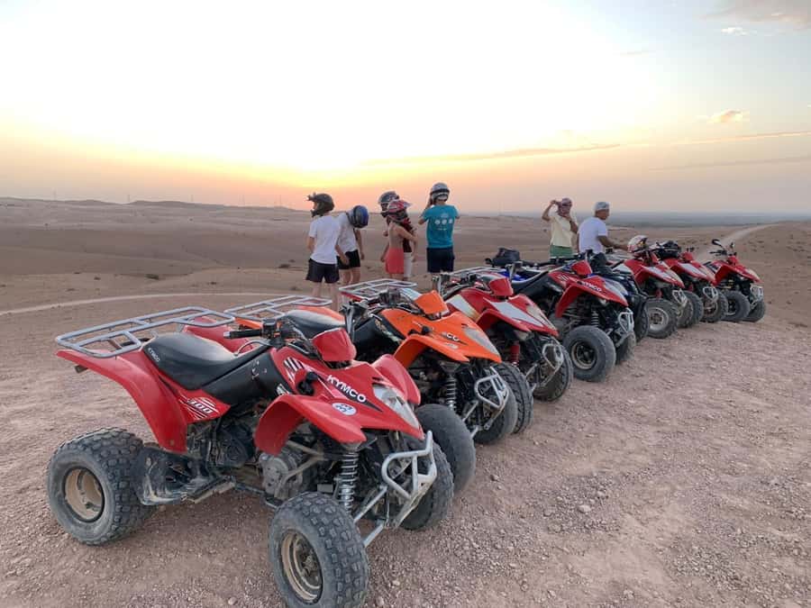 Marrakech: Desert Quad Bike Tour with Tea & Optional Dinner - How the tour handles safety and comfort