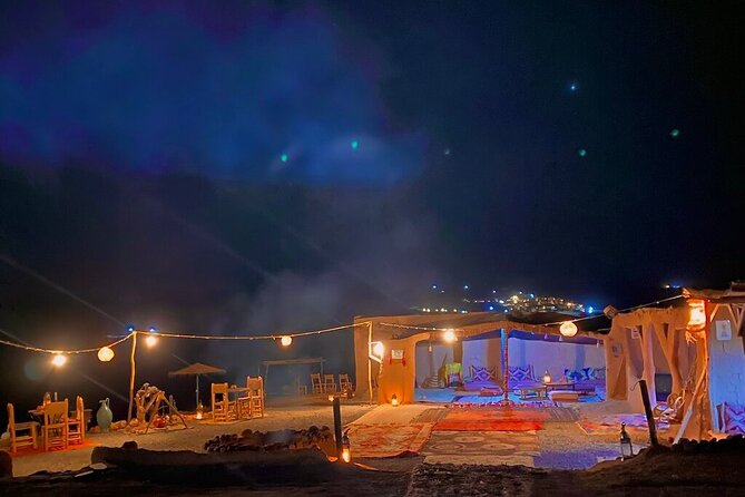 Marrakech Desert Tour & Sunset Camel Ride with Dinner Show - A Berber-style camp and Moroccan dinner