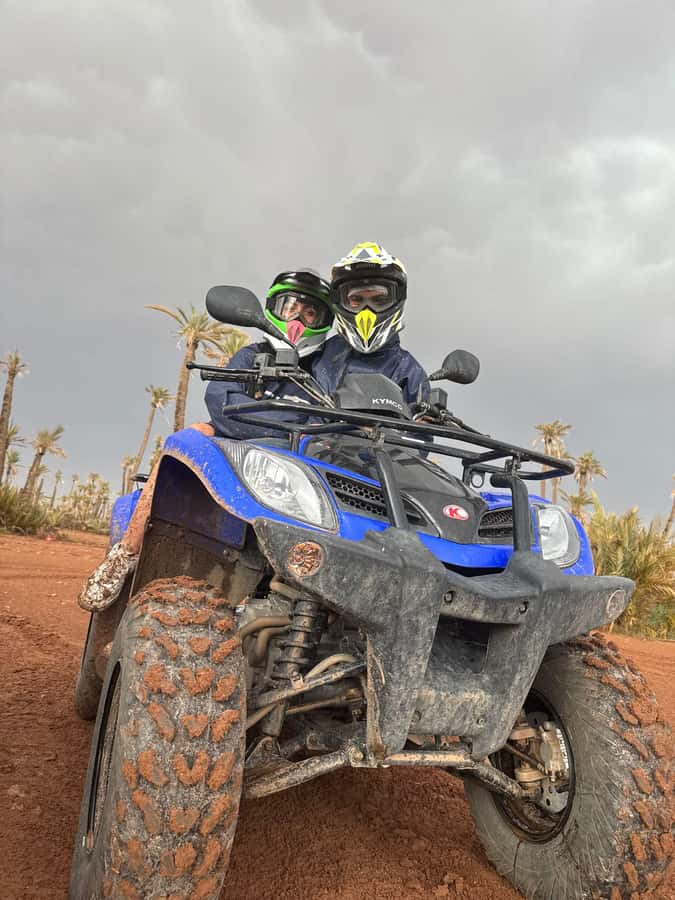 Marrakech: Dunes of the Palmeraie Quad Bike Ride with Tea - Two hours through the Palmeraie and Jbilet trails