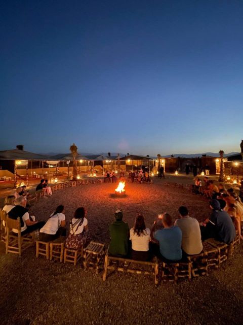 Marrakech: Evening Escape to the Agafay Desert - Music, dancing, and the fire show