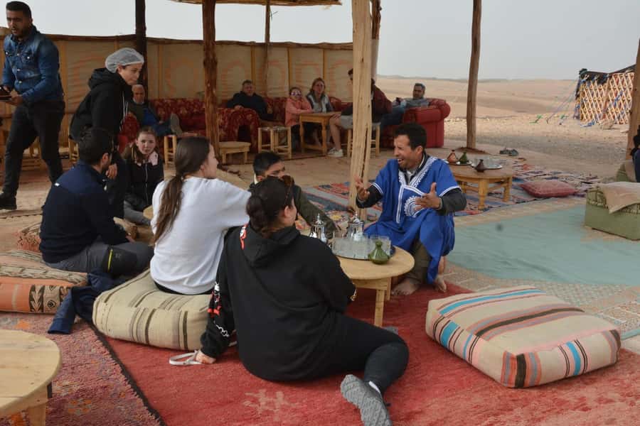 Marrakech:excursion quad in Oasis palm & jbilat desert,tea - Getting comfortable on the quad bike