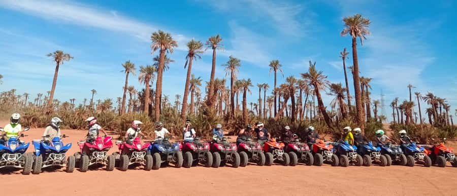 Marrakech, explore the palm grove desert by quad bike - Key points at a glance