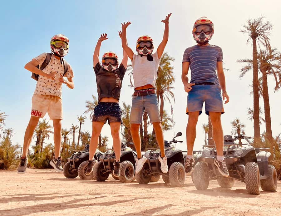Marrakech, explore the palm grove desert by quad bike - Is $11 good value?