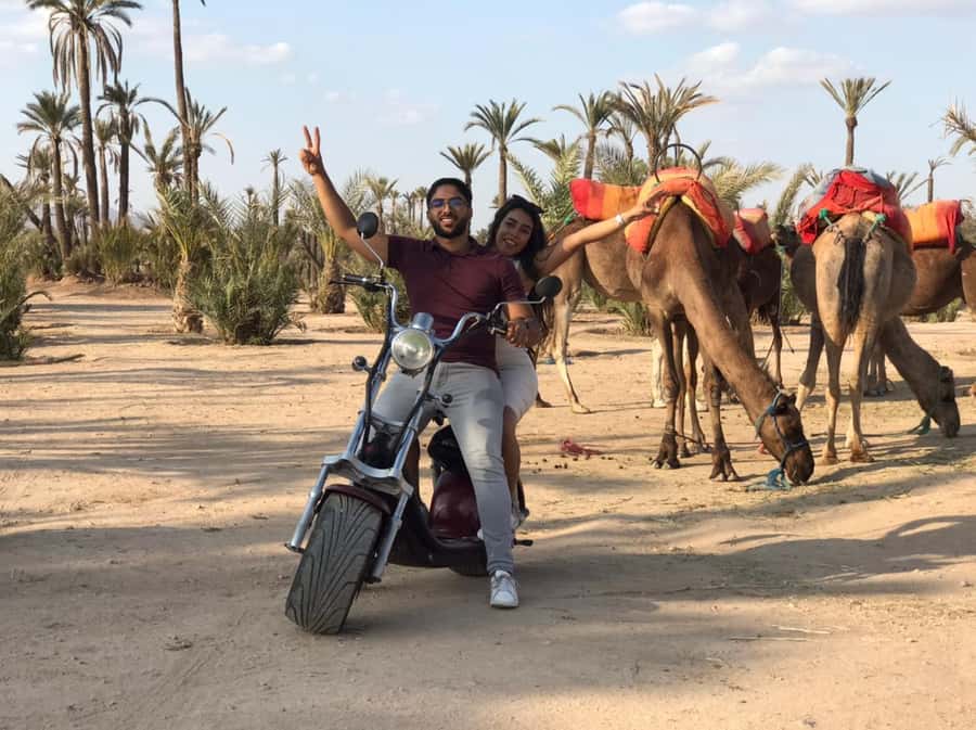 Marrakech: Glide Through the Red City on an EcoScooter Tour! - Koutoubia Mosque and Jamaa El Fna
