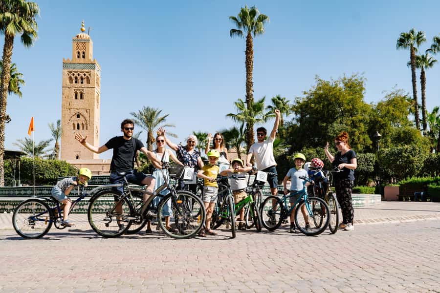 Marrakech:Guided City Cycling Tour - Culture, Colors & Charm - Quiet corners, spiritual places, and working artisans