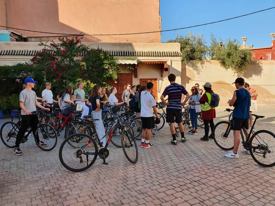 Marrakech:Guided City Cycling Tour - Culture, Colors & Charm - A mint tea pause in the Medina
