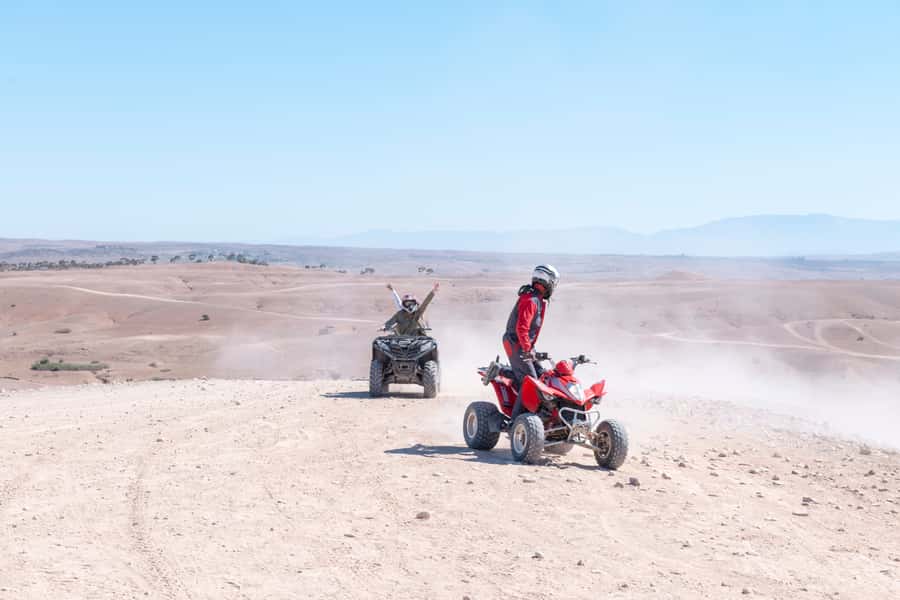 Marrakech: Guided Quad Bike and Camel Ride Tour with Tea - What this three-hour Marrakech outing is really like