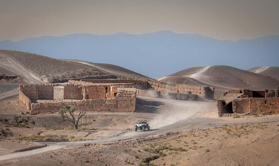 Marrakech: Half-Day Agafay Rock Desert Buggy Tour - Two hours through wadis, hills, and village tracks