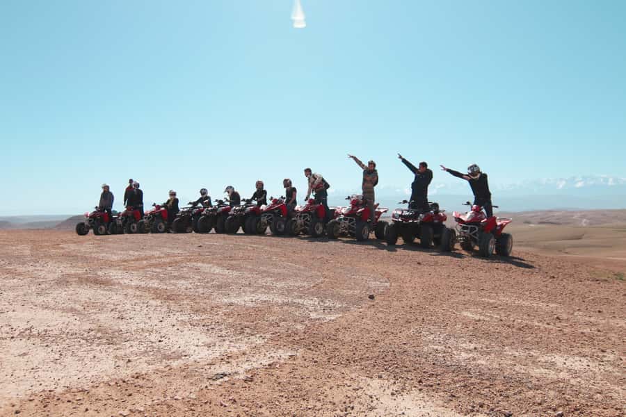 Marrakech: Half-Day Desert Quad Tour with Camel Ride - A one-hour dromedary ride in traditional dress