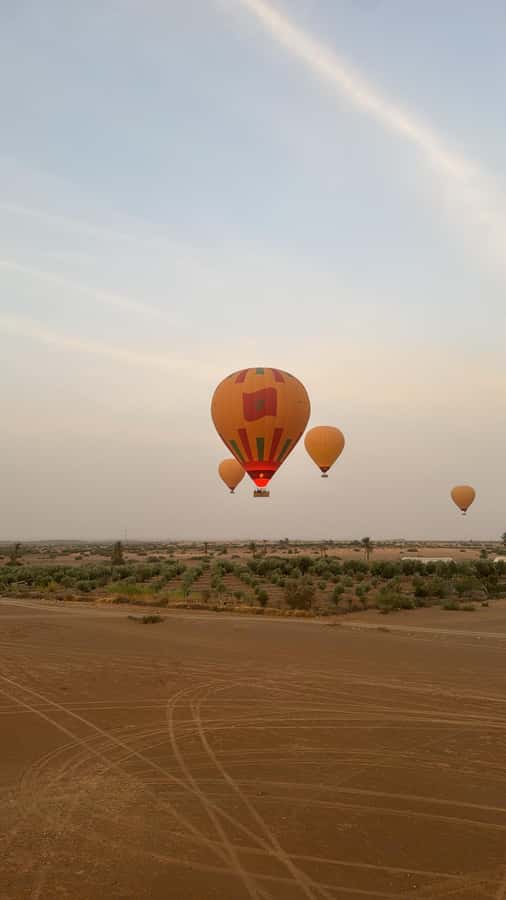Marrakech: Hot Air Balloon Flight with Berber Breakfast - The balloon flight above Berber villages