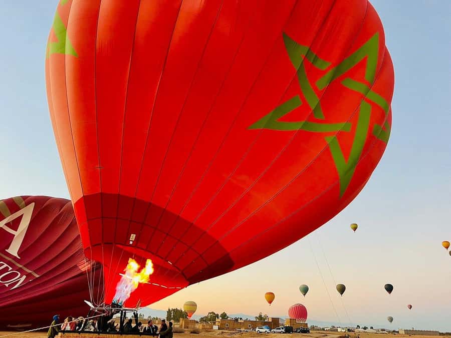 Marrakech: Hot Air Balloon Ride with Breakfast & Transfer - A very early start, with timing you should understand
