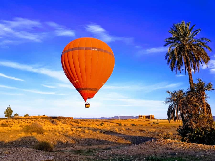 Marrakech: Hot Air Balloon Ride with Traditional Breakfast - Leaving Marrakech before dawn