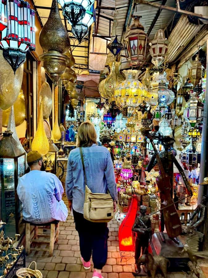 Marrakech Inviting shop around with your local guide - Starting at Jemaa el Fnaa and entering the medina