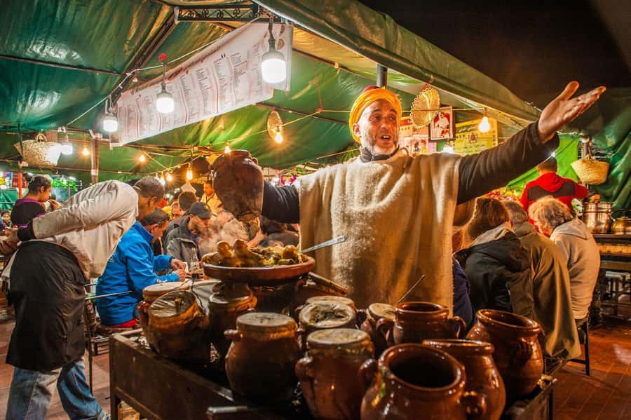 Marrakech: Jemma El Fnaa Food Tour with Dinner - Olives, nuts, pastries, and the first local tastes