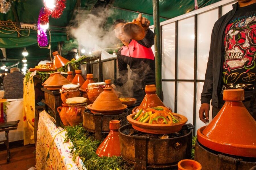 Marrakech: Jemma El Fnaa Food Tour with Dinner - The spice market and Morocco’s working pantry
